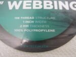 1" Polypropylene Webbing 25 yrds - Image 2