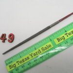 4" Round Taper File Bastard Cut Simonds USA