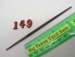 4" Round Taper File Bastard Cut Simonds USA - Image 2