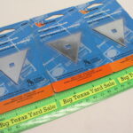 3pcs Warner 826 Triangle Scraper Blades