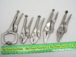 5 pcs Mini Locking Plier Wrench Lot