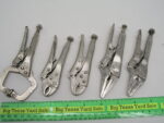 5 pcs Mini Locking Plier Wrench Lot - Image 2