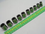 10pc Craftsman 3/8" Drive Metric Size Socket Set