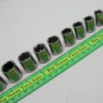 10pc Craftsman 3/8" Drive Metric Size Socket Set