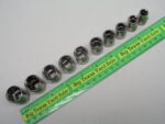 10pc Craftsman 3/8" Drive Metric Size Socket Set - Image 3