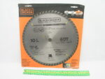 10" Black & Decker Pirana 60T Carbide Plus Table Saw Blade