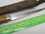 Rapala Filet Knife Signed J Marttiini Finland and Leather Sheith 6-1/4" - Image 4