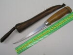 Rapala Filet Knife Signed J Marttiini Finland and Leather Sheith 6-1/4" - Image 2