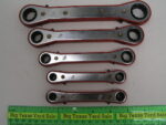 5 pc Reversable Ratchet Wrench Set 7/32 to 3/4" - Image 2