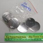 30 pcs Stainless Steel Tags