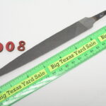 6" Barrette File #0 Cut Disston USA