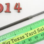 3-1/4" Triangle Machine File #0 Cut Disston USA