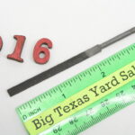 3-1/4" Knife Machine File #0 Cut Disston USA