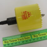 Starrett 2-1/2" Hole Saw With Starrett Arbor