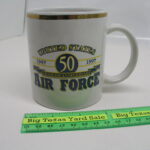 1997 Air Force 50th Anniversary Coffee Mug