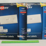 750 Avery 8160 Address Labels