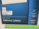 750 Avery 8160 Address Labels - Image 2