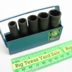 5 pc Matco 1/4" Drive Metric Deep Impact Socket Set