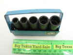 5 pc Matco 1/4" Drive Metric Deep Impact Socket Set - Image 2