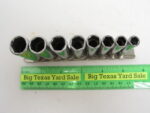 8 pc Matco 1/4" Drive 6pt Metric Deep Socket Set - Image 3