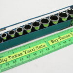 10 pc Matco 1/4" Drive 6pt Metric Socket Set