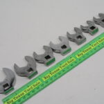 8 pc Matco 3/8 Drive Crowsfoot Wrench Lot