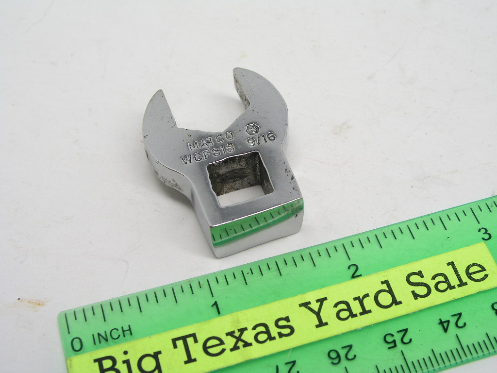 OLYMPUS DIGITAL CAMERA Matco 3/8 Drive 9/16 Crowsfoot Wrench WCFS18 - Image 1