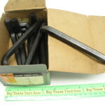 10pcs 1/2" Hex Key Allen Wrenches Box Lot Unbrako USA